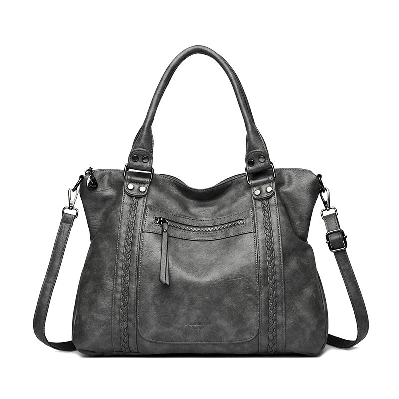 Women's Vintage Genuine Leather Crossbody Shoulder Bag | Soft Cowhide Purse