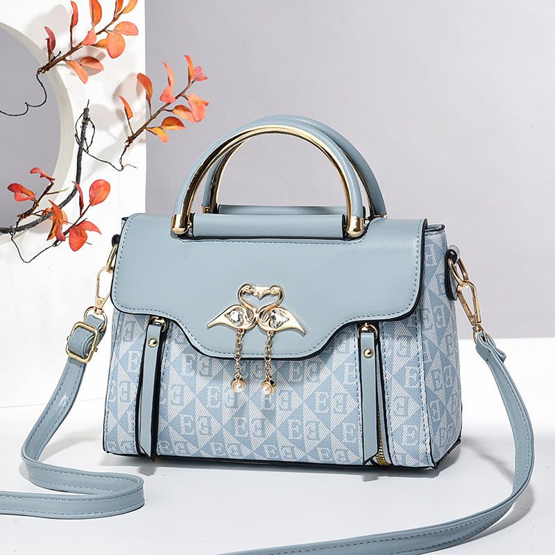 Women's Versatile Tote Shoulder Crossbody Bag - PU Leather Multi-Compartment Handbag