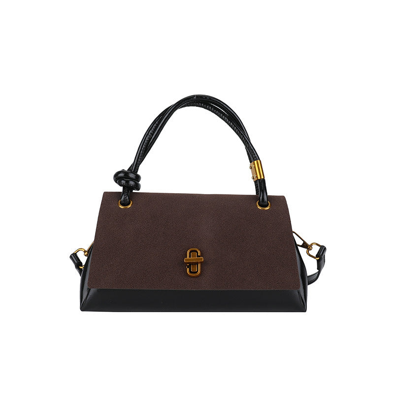 Vintage PU Leather Tote Bag