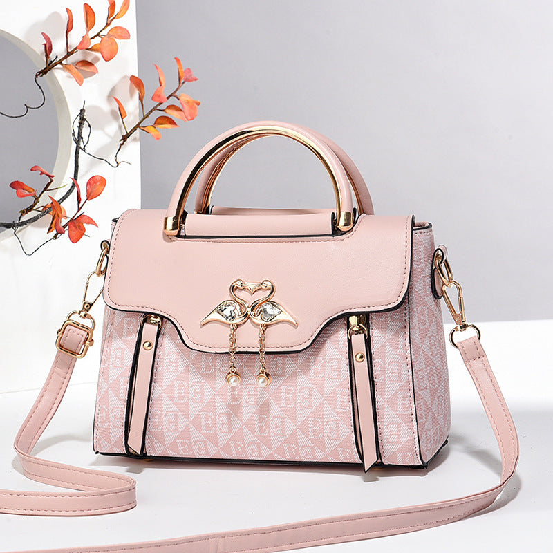 Women's Versatile Tote Shoulder Crossbody Bag - PU Leather Multi-Compartment Handbag