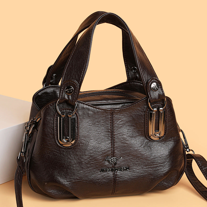 Women's Stylish Crossbody Bag – Lightweight PU Leather Shoulder Bag for Everyday Use
