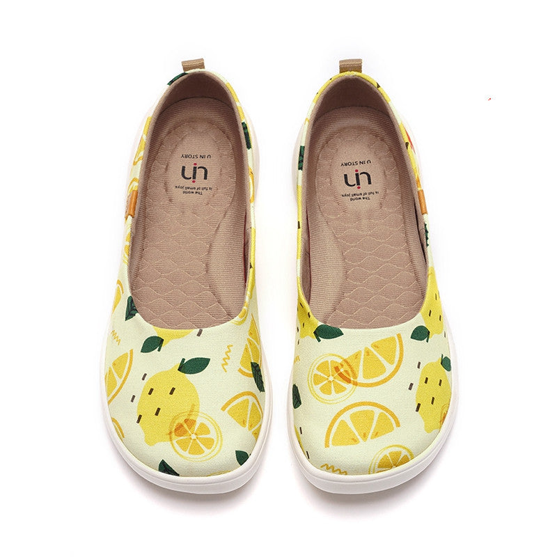 Women's Casual Canvas Slip-On Shoes | Lightweight Colorful Everyday Sneakers