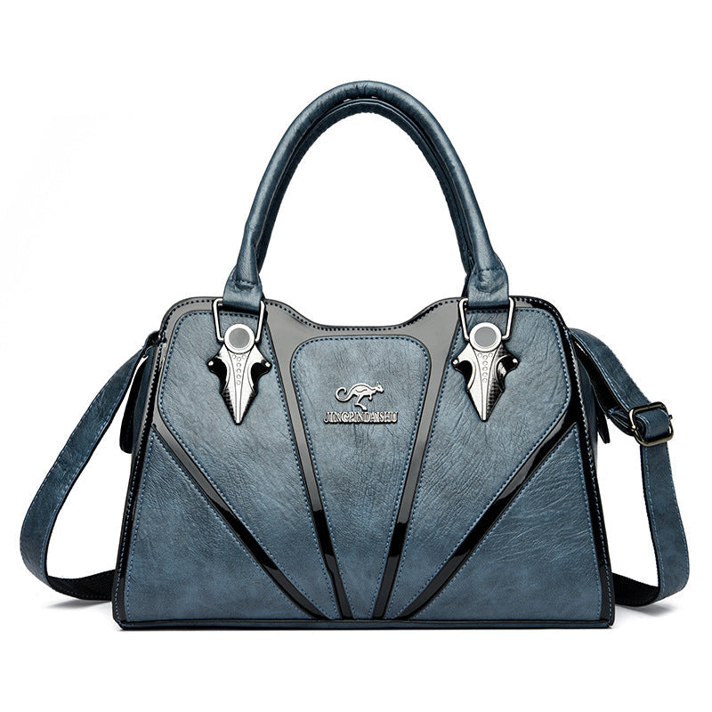 Women's Retro Shoulder Handbag | European & American Style PU Leather Bag