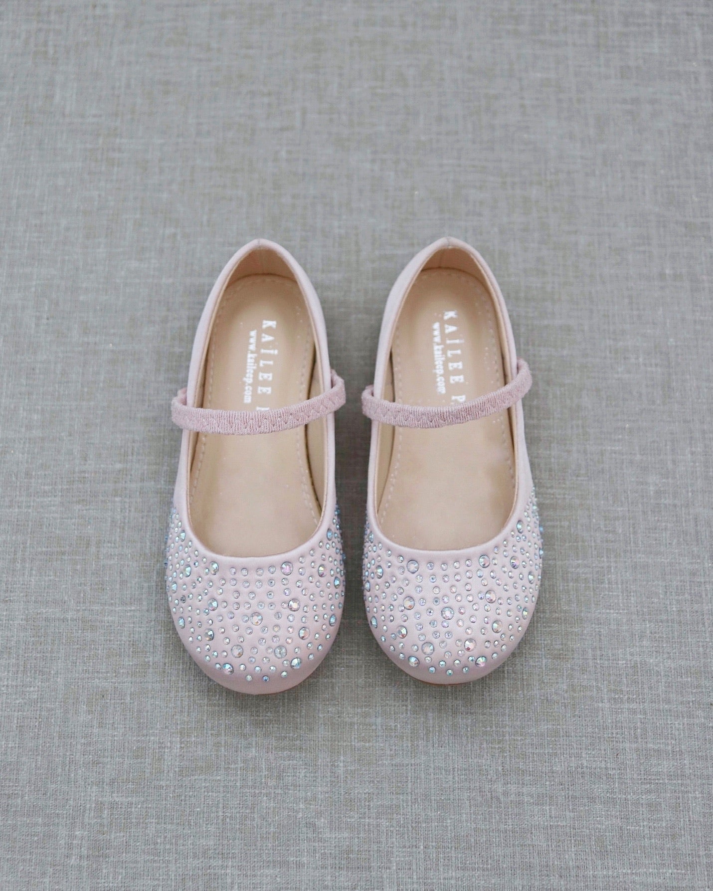 Satin Maryjane Flats