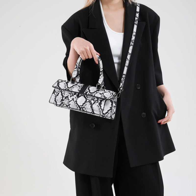 Premium Small Square Crossbody Handbag - Women's PU Leather Shoulder Bag
