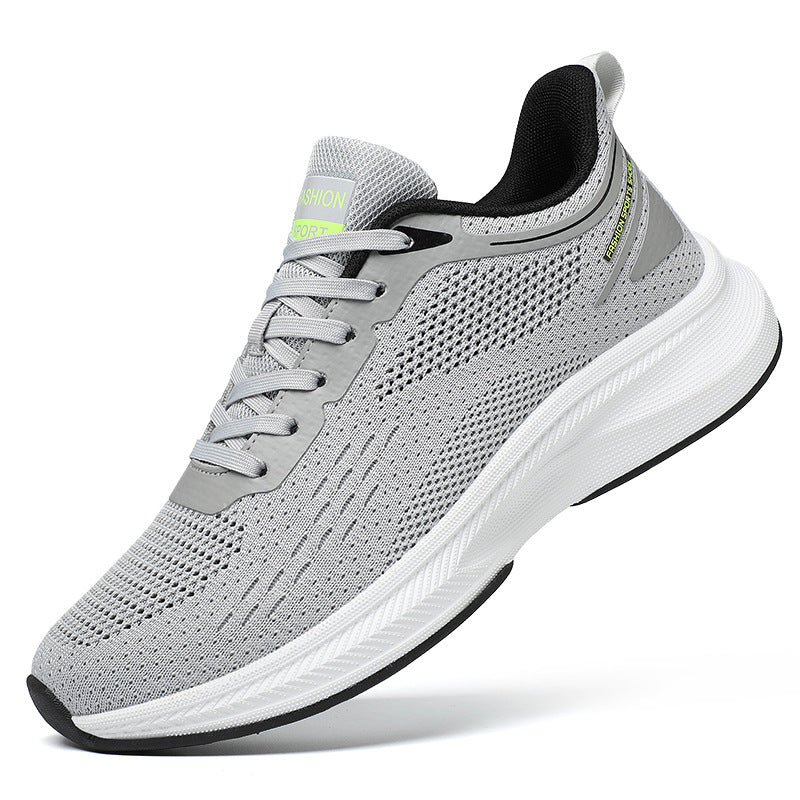 Men's Breathable Mesh Casual Sneakers – Lightweight Travel Shoes