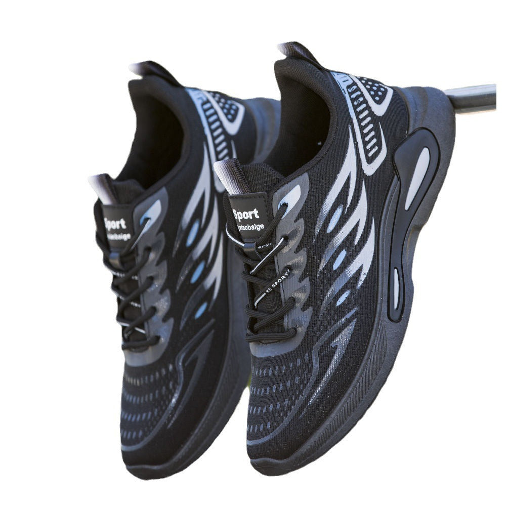 Men's Breathable Mesh Running Shoes - Lightweight Non-Slip Athletic Sneakers