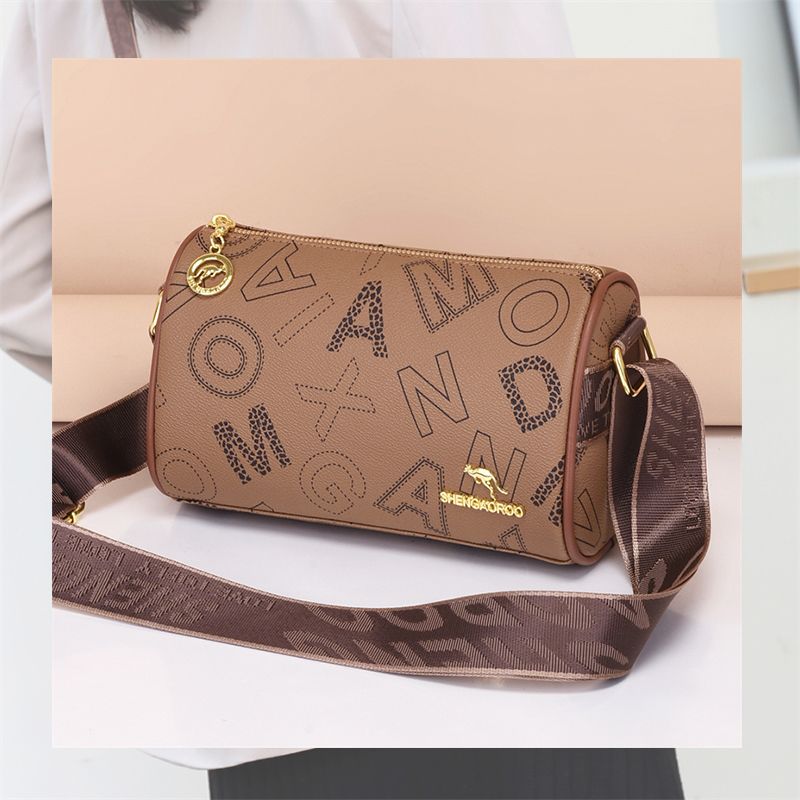 Premium PVC Shoulder Messenger Bag - Women's Crossbody Handbag