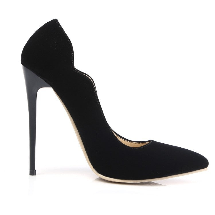 Women's Stiletto Pumps | Patent Leather Pointed Toe High Heels | Sarah Express