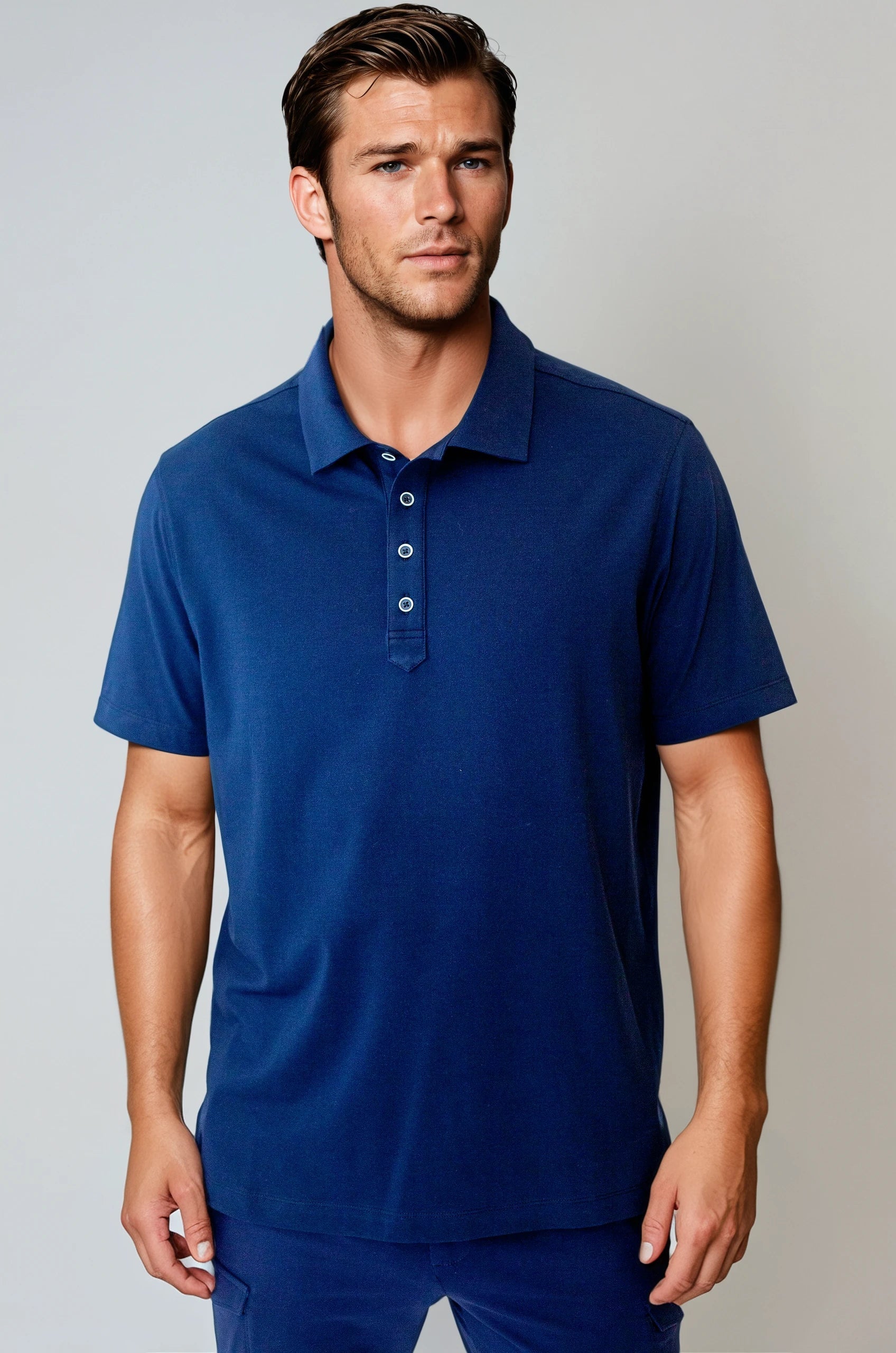 Buki Cinqo Polo 4-Pack - Navy/White/Julep/Blue