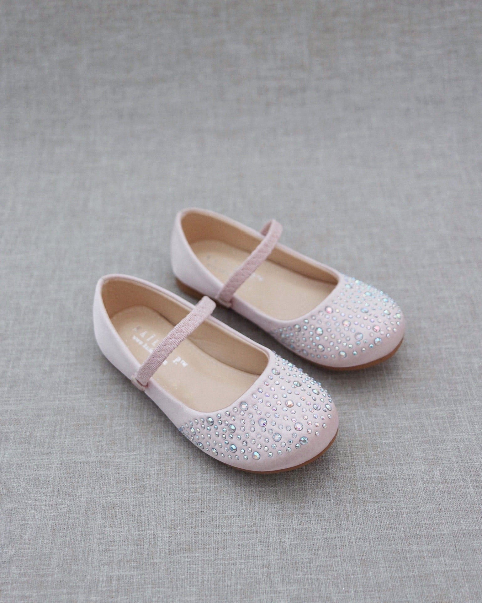 Satin Maryjane Flats
