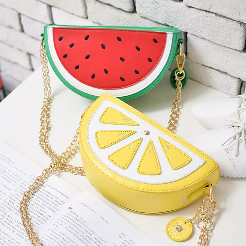 Fruit Slice Crossbody Bag