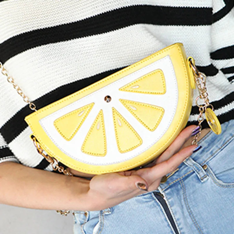 Fruit Slice Crossbody Bag