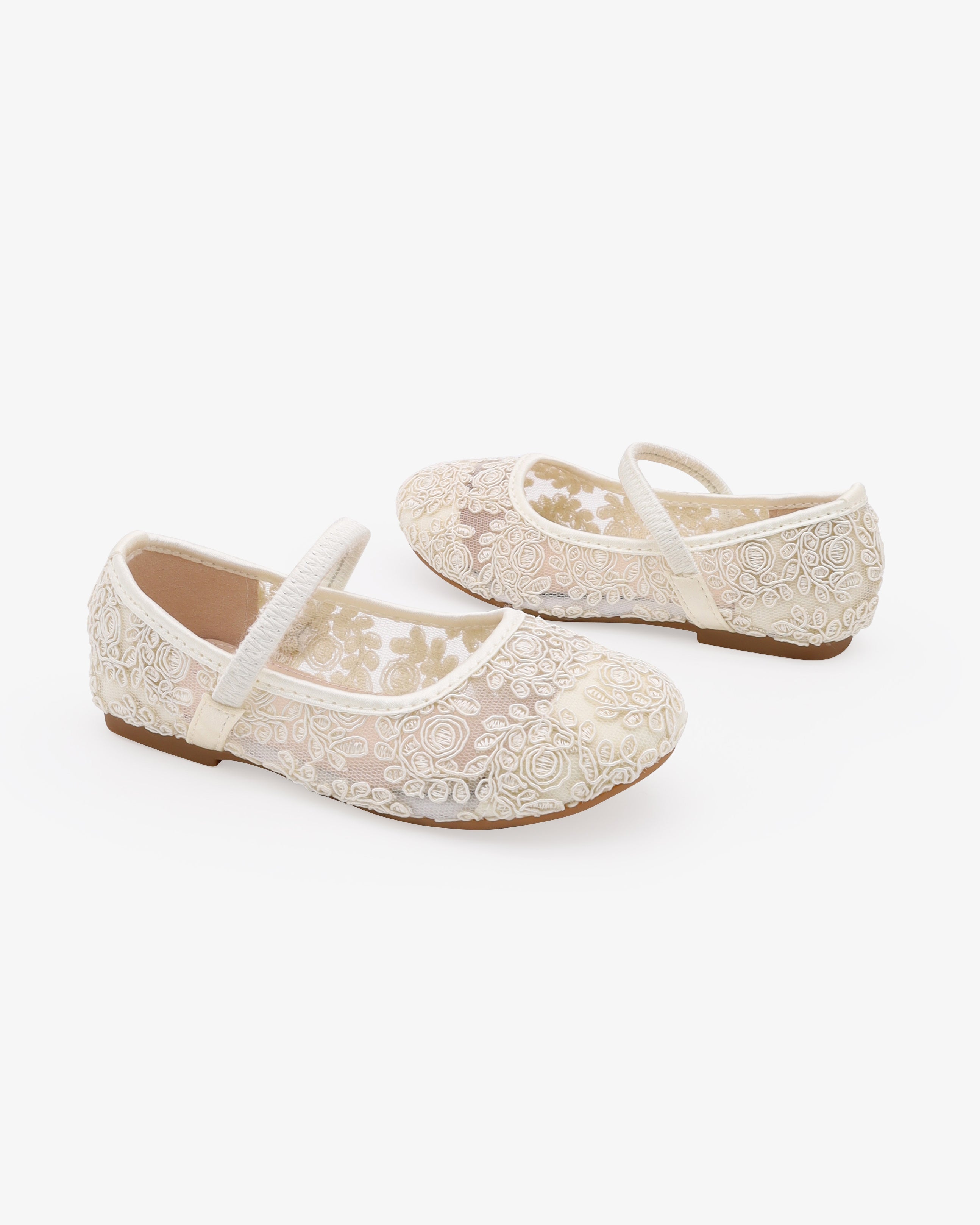 Crochet Lace Flats