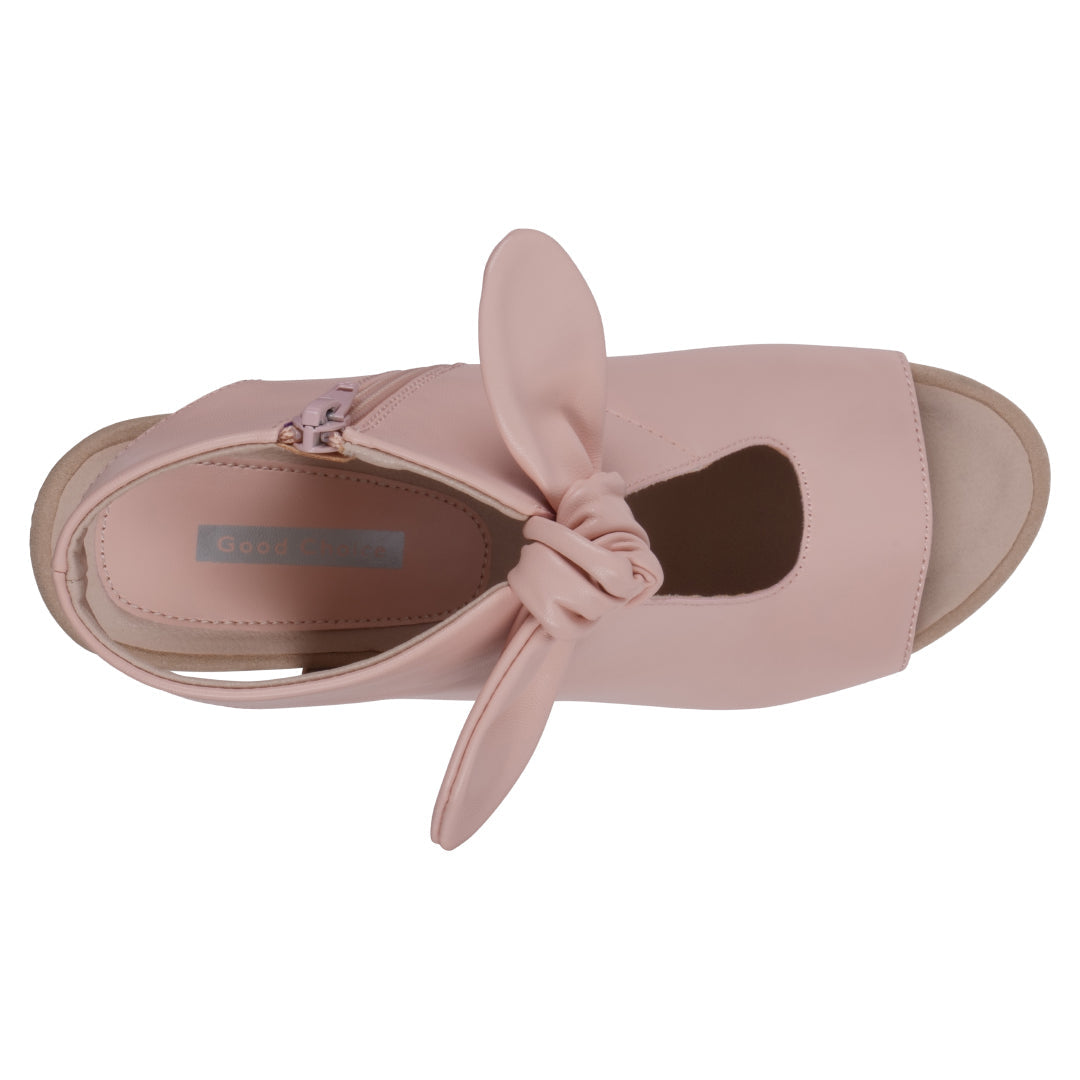 Kimora Pink Heeled Sandals