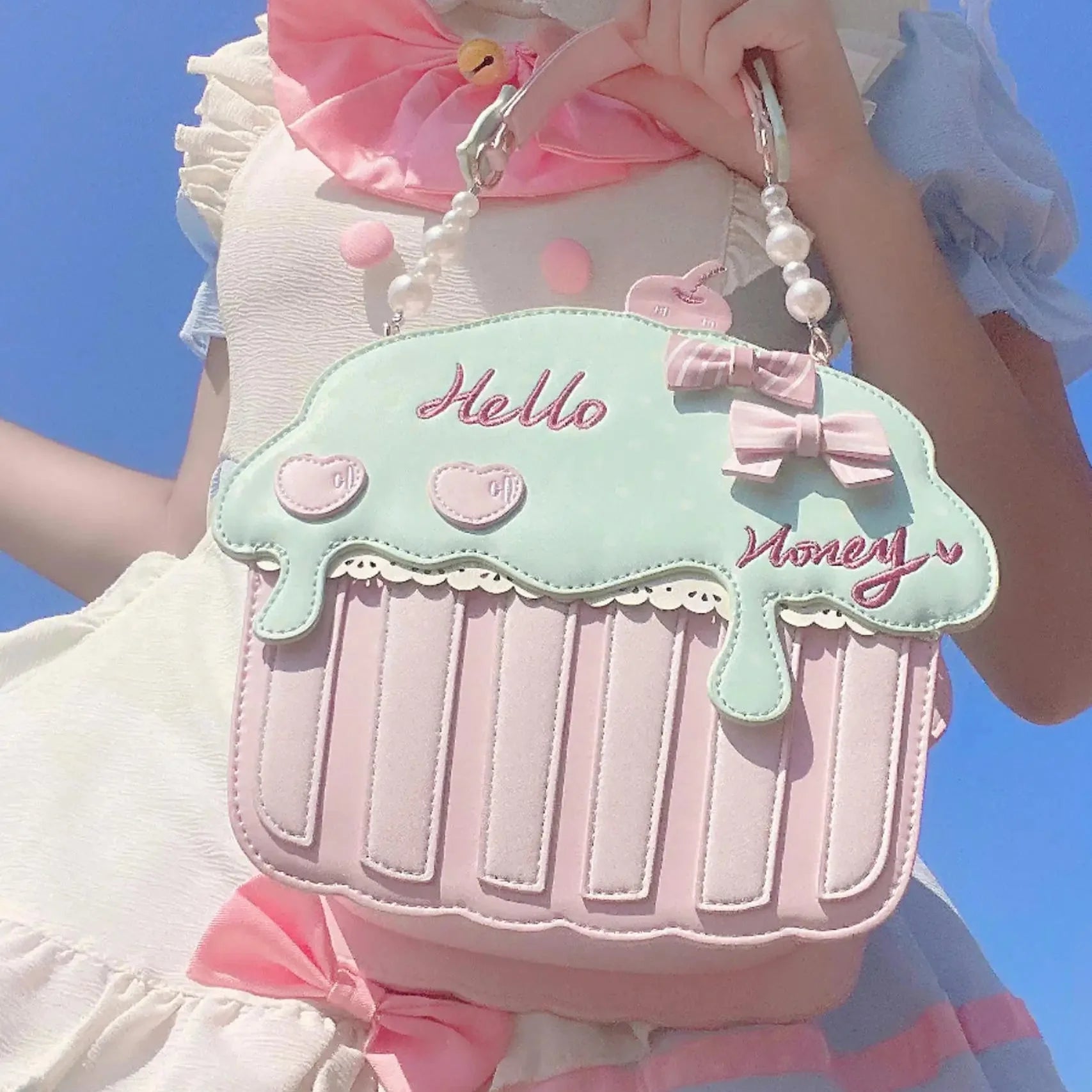 Pastel Cupcake Novelty Bag