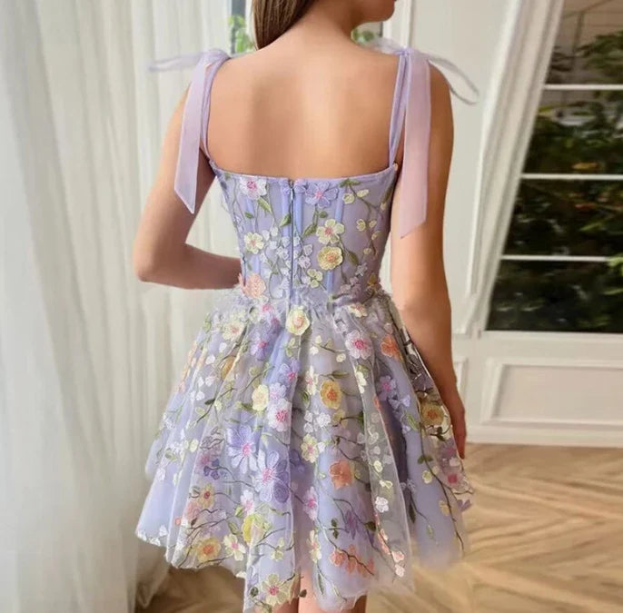 Lilac Flower Fairy Dress