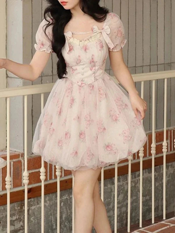 Floral Mini Dress