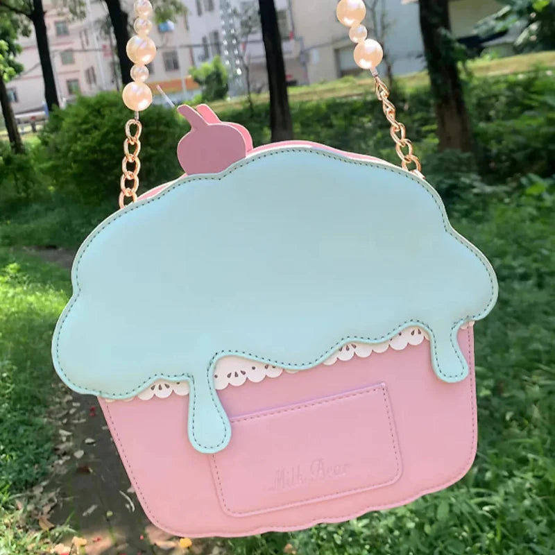 Pastel Cupcake Novelty Bag