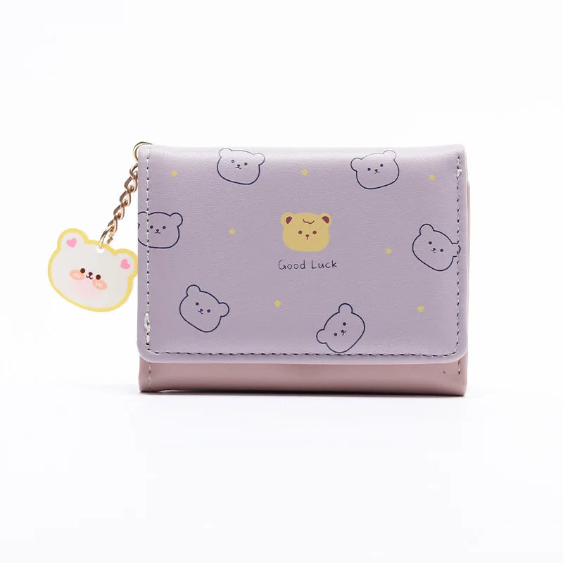 Bear Print Wallet