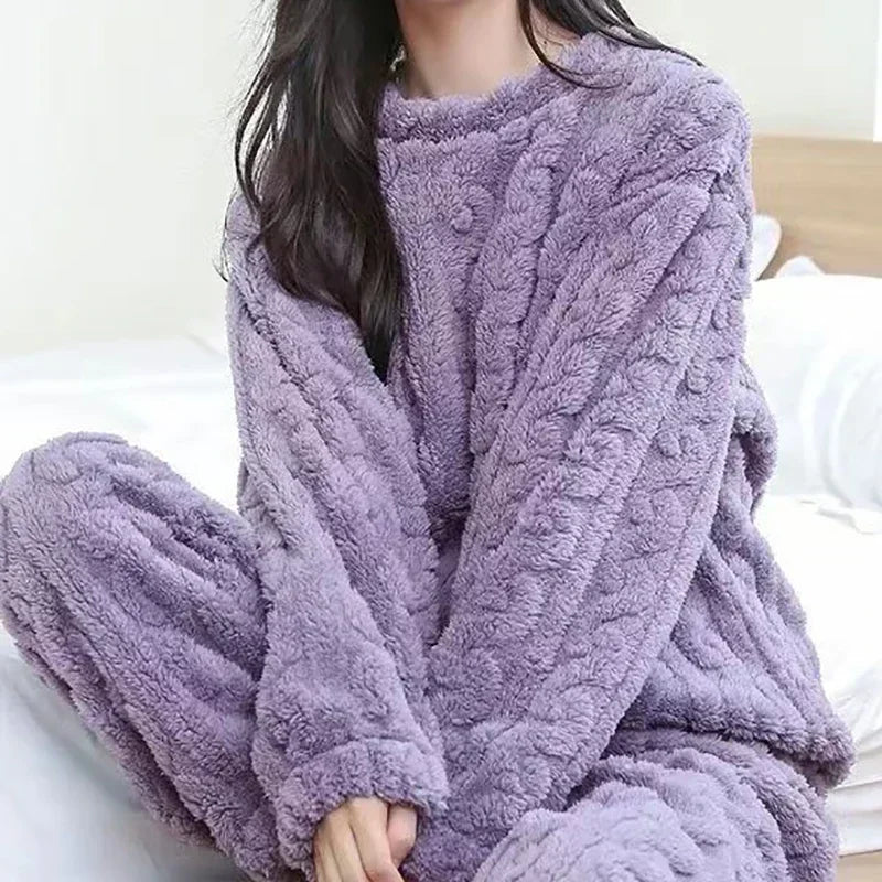 Fleece Pajama Set