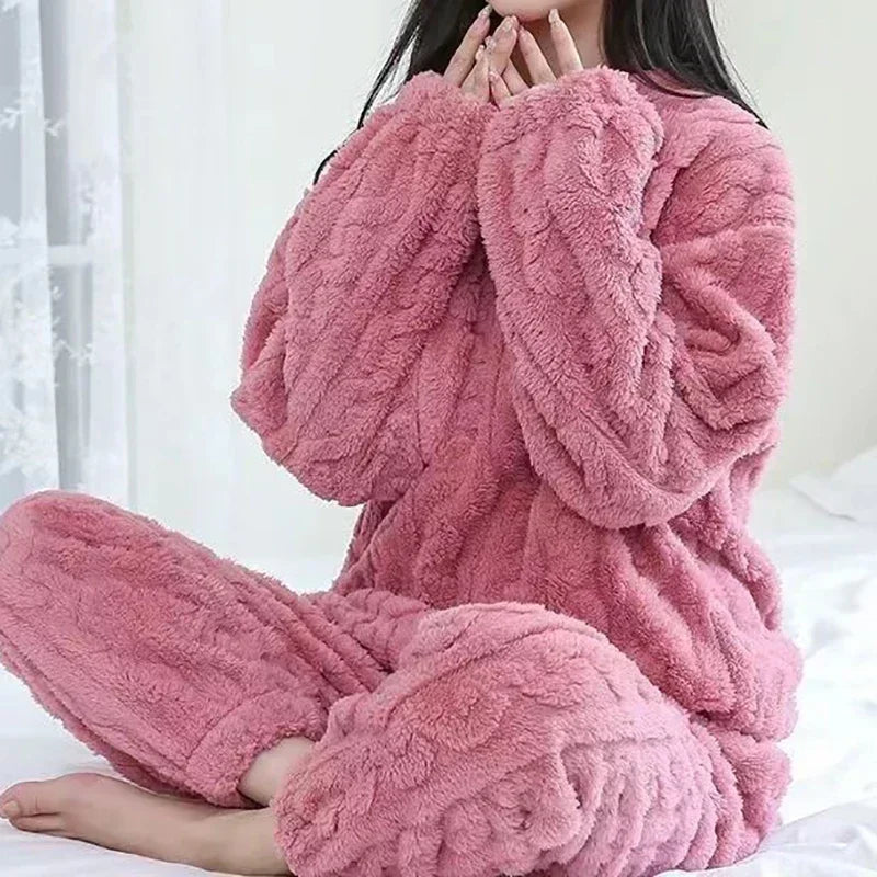 Fleece Pajama Set