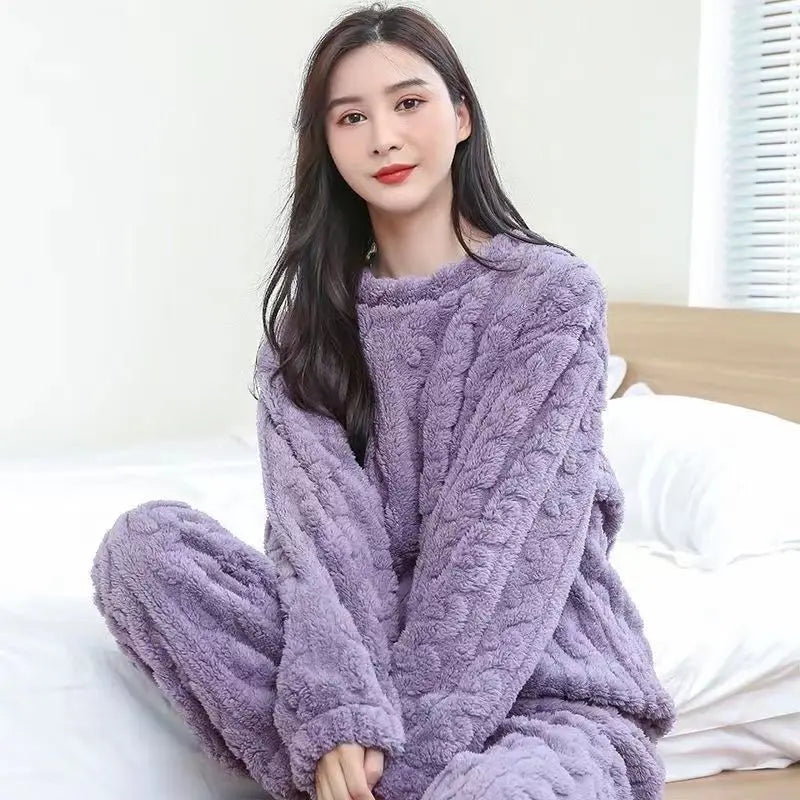 Fleece Pajama Set