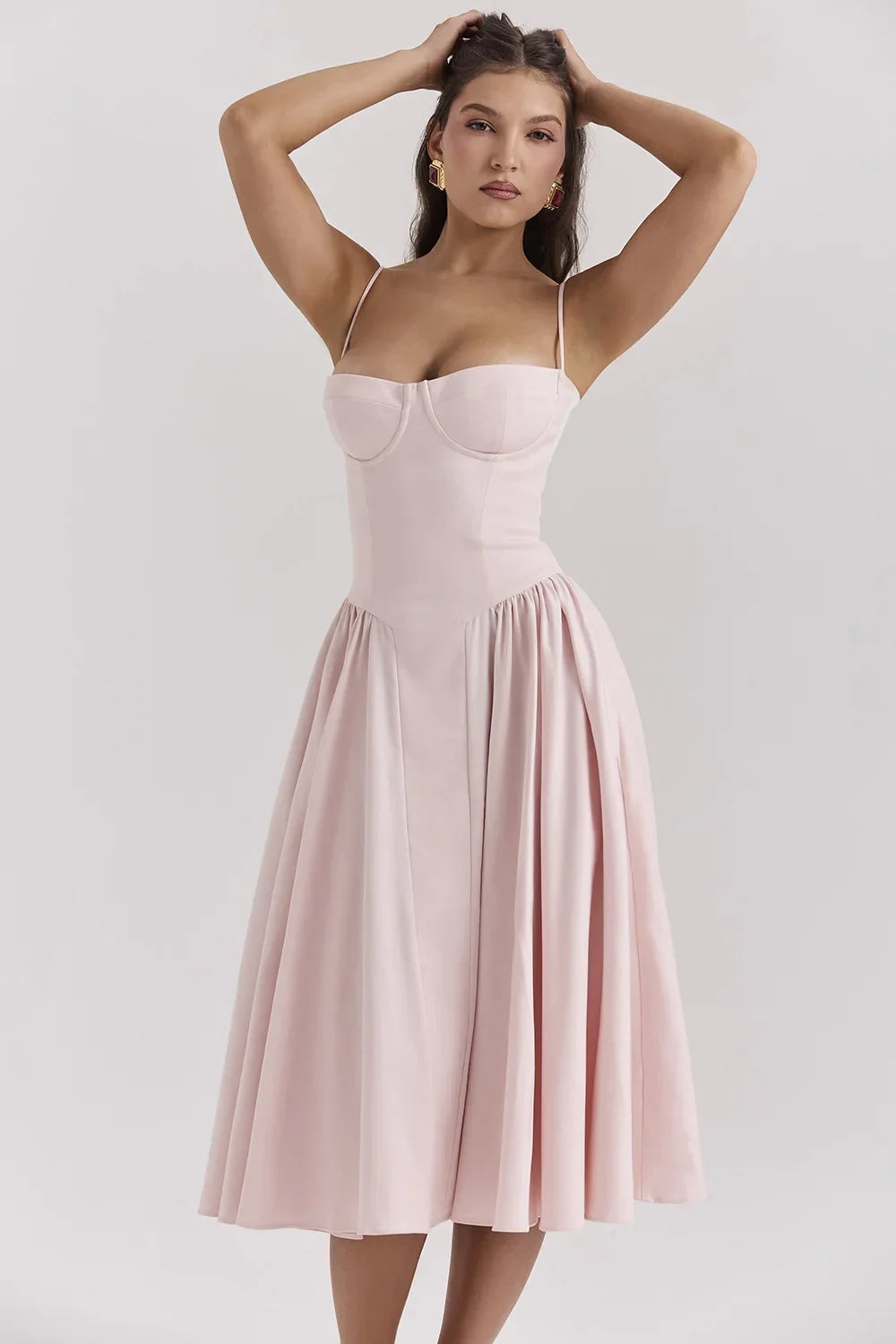 Mid-Calf Cocktail Dress
