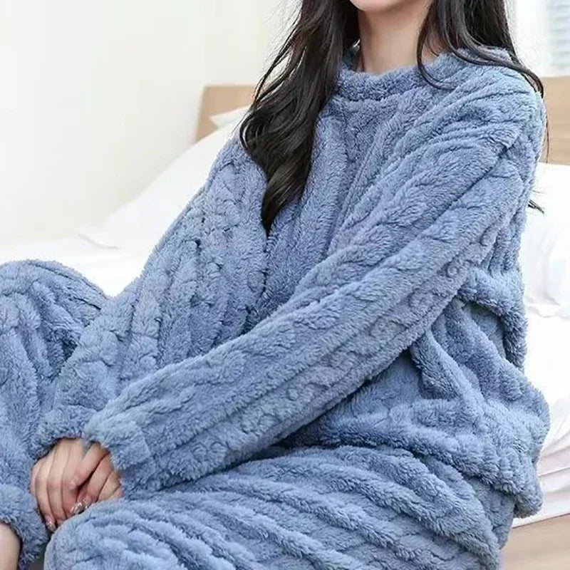 Fleece Pajama Set