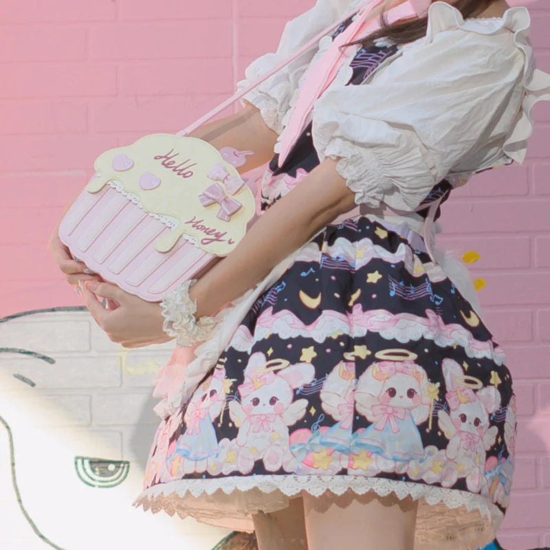 Pastel Cupcake Novelty Bag