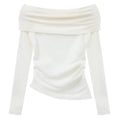 Off-Shoulder Blouse & Mini Skirt
