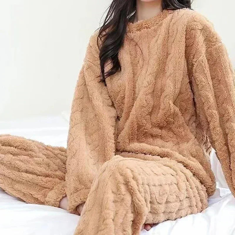 Fleece Pajama Set