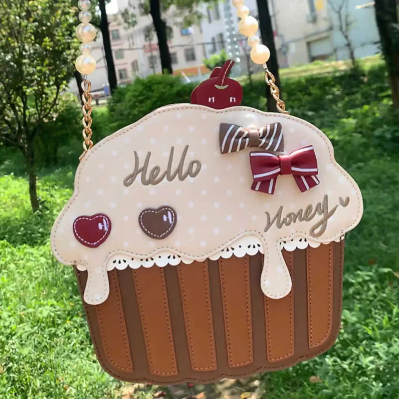 Pastel Cupcake Novelty Bag