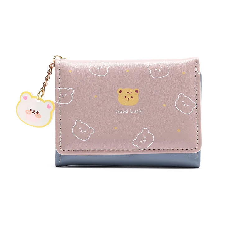 Bear Print Wallet