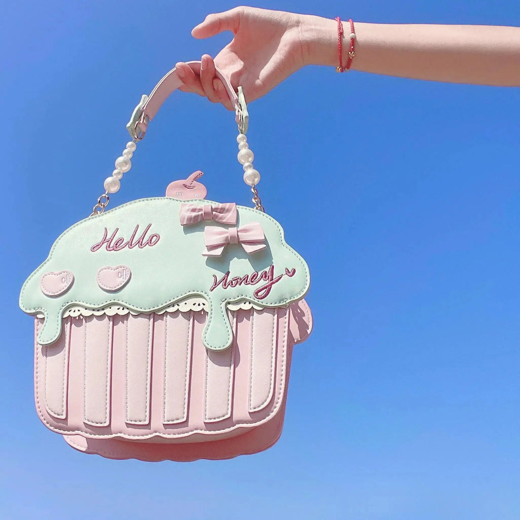 Pastel Cupcake Novelty Bag
