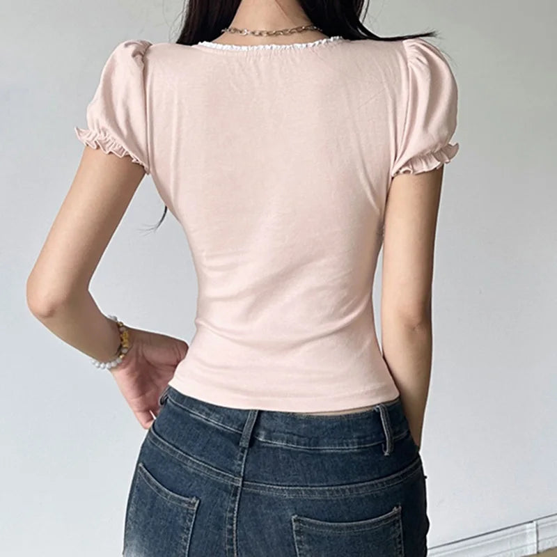 Button-Up Blouse