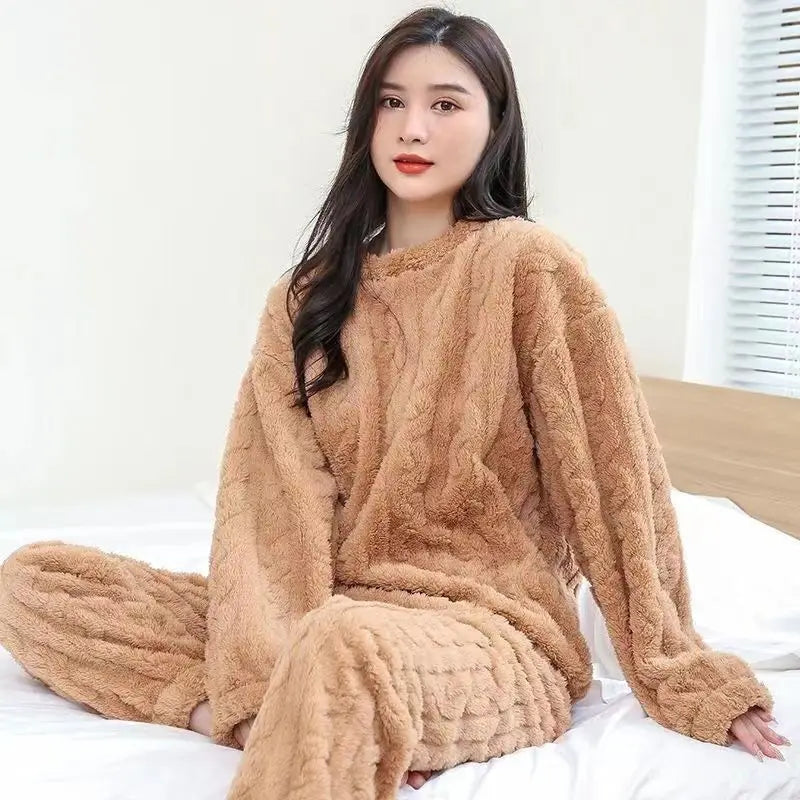 Fleece Pajama Set