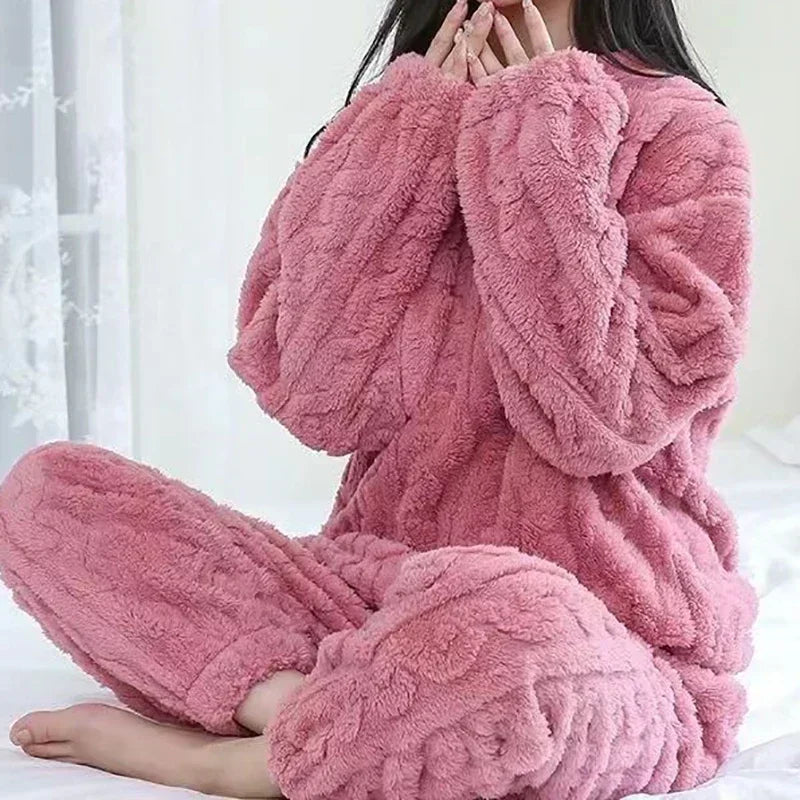 Fleece Pajama Set