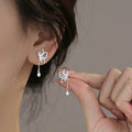 Butterfly Crystal Stud Earrings