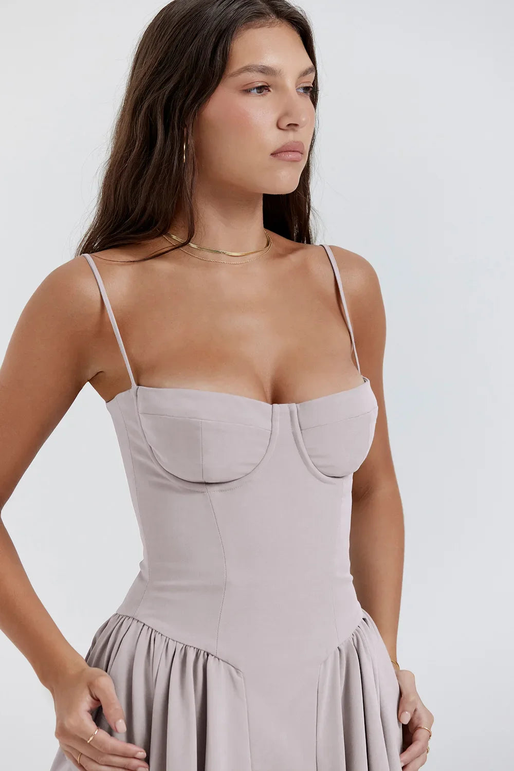 Mid-Calf Cocktail Dress