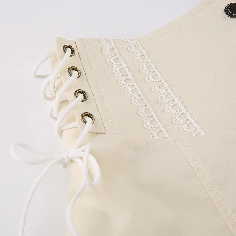 Ruffle Trim Shorts