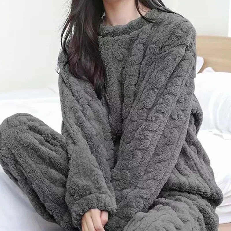 Fleece Pajama Set