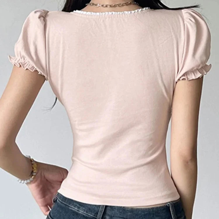 Button-Up Blouse