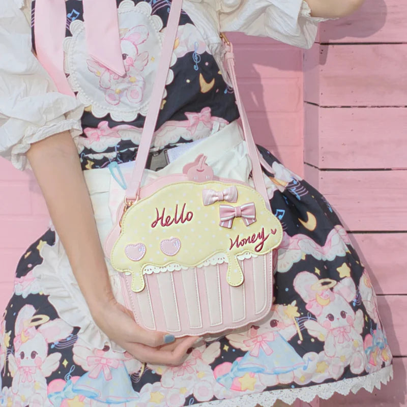 Pastel Cupcake Novelty Bag