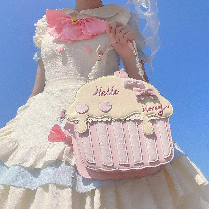 Pastel Cupcake Novelty Bag