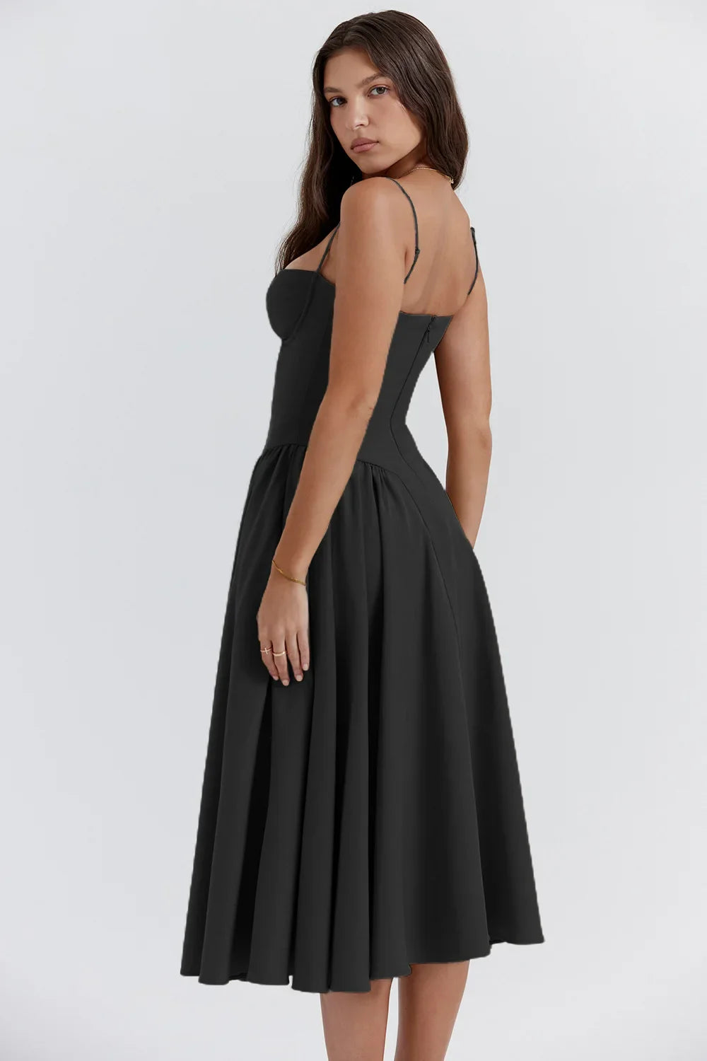 Mid-Calf Cocktail Dress
