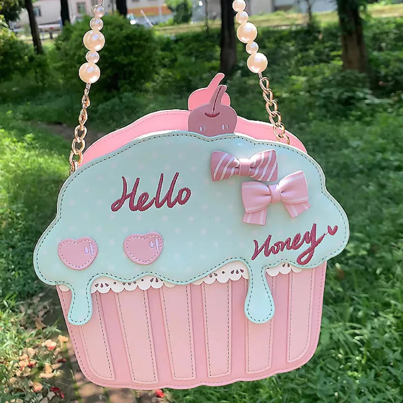 Pastel Cupcake Novelty Bag