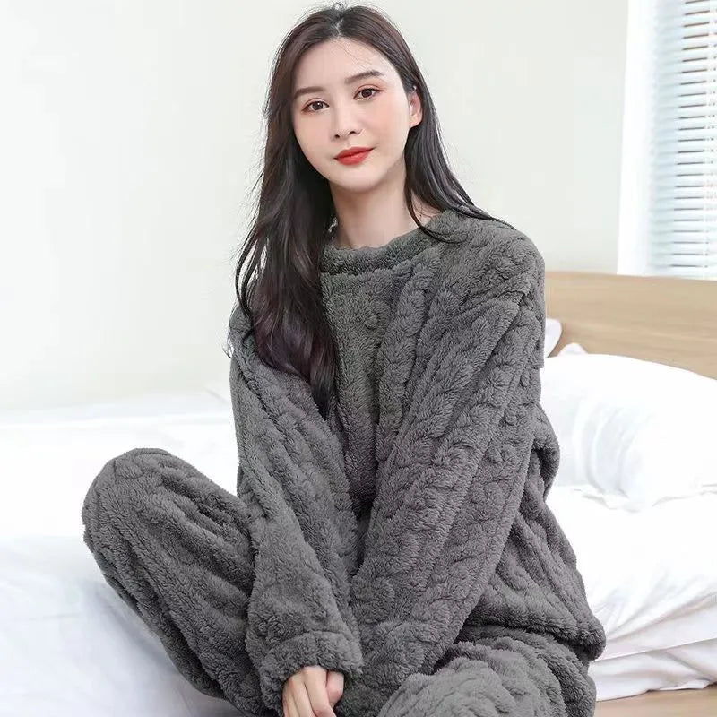Fleece Pajama Set
