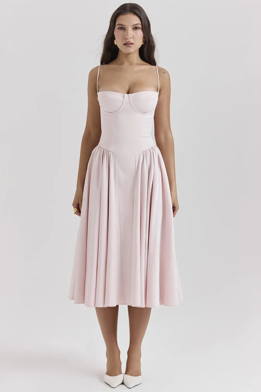 Mid-Calf Cocktail Dress