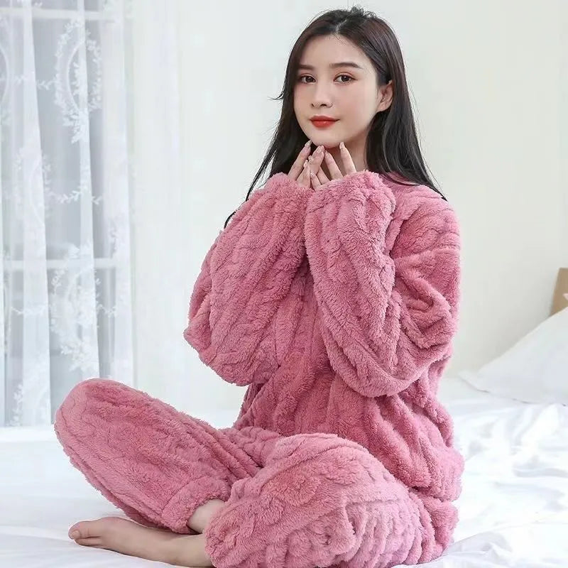 Fleece Pajama Set